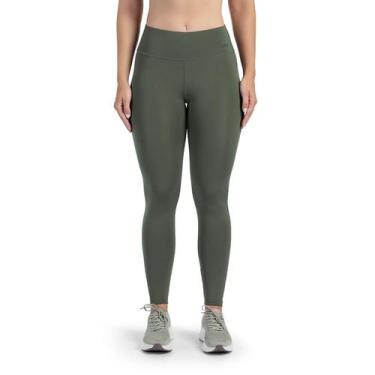 Imagem de Calça Legging de Academia Essential OBWST23153 - Olympikus, G, Musgo