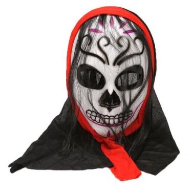 Imagem de Adereços de fantasia de Halloween, pintura assustadora, máscara de cos