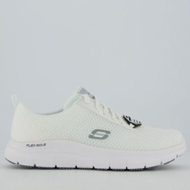 Imagem de Tênis Skechers Flex Advantage SR Branco, 42