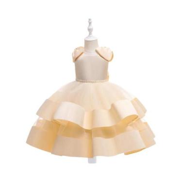 Imagem de Vestido De Festa De Aniversário Elegante Para Meninas, Vestido De Prin