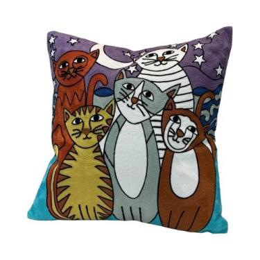 Imagem de Capa De Almofada Decorativa Abstrata Impressa Em 3D Picasso Para Sofá,