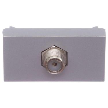 Imagem de Módulo Tomada Para Antena de Tv Cabo Coaxial Alumínio Orion S70546874 Schneider Modulo Tom.p-ant
