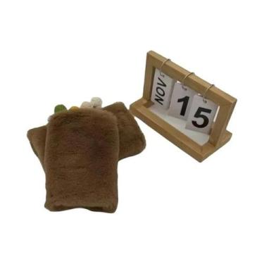 Imagem de Luvas De Pele Sintética Com Estampa De Leopardo, Macias, Quentes E Est