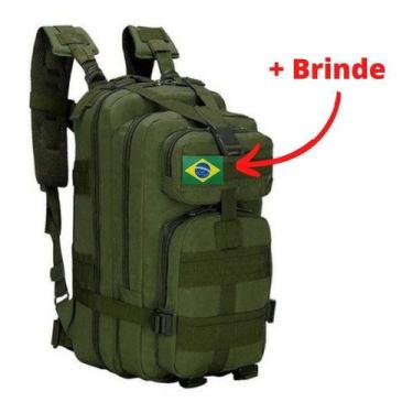 Imagem de Mochila Tática Militar Impermeável Reforçada 30 L - GN, Verde