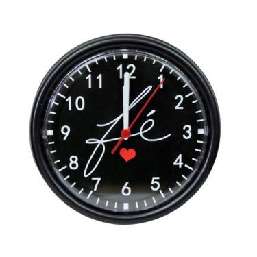 Imagem de Relógio de parede poliestireno 24cm - FMART, F