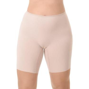 Imagem de Calcinha Shorts Box Feminina Microfibra Nayane Rodrigues, G, Cristal
