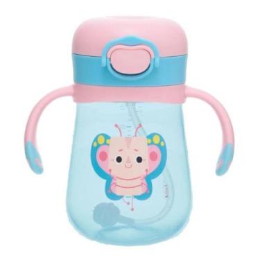 Imagem de Copo De Treinamento Com Alcas 300ml Kouii Borboleta Pipa