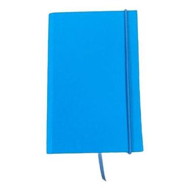 Imagem de Caderneta Sketchbook Peq. Tipo Moleskine 9x14 cm Sem Pauta - Azul Cele