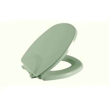 Imagem de Assento Almofadado Aspen Verde Malva Tampa para Vaso Deca da Astra