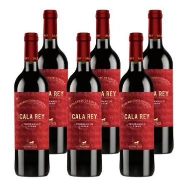 Imagem de Kit 6 Vinhos Cala Rey Tempranillo/Syrah Tinto Espanha 750ml - Finca Fe