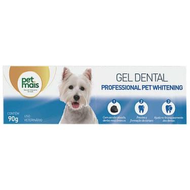 Imagem de Gel Dental Petmais Professional Pet Whitening para Cães e Gatos - 90 g