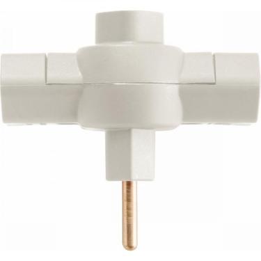 Imagem de Plugue T 2p 10 A 250 V Tramontina Cinza