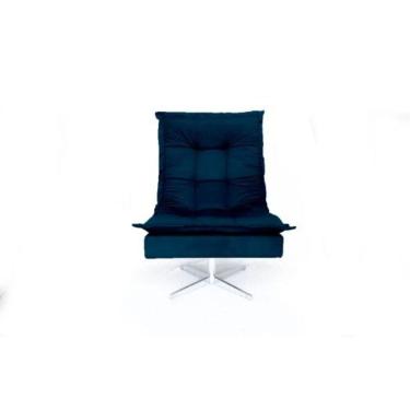 Imagem de Poltrona Decorativa Nilla Chaise Tecido Liso