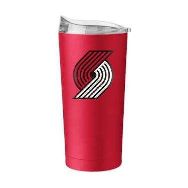 Imagem de FANMATS Copo de aço inoxidável NBA Portland Trailblazers de 590 ml – Acabamento em pó durável – Serve para a maioria dos porta-copos, copo NBA oficialmente licenciado – Mantém bebidas quentes e frias