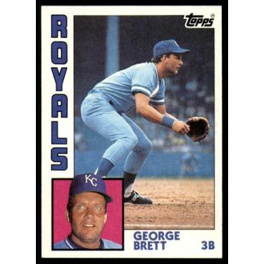 Imagem de Cromos de béisbol Topps 1984 George Brett Royals 500 NM-MT