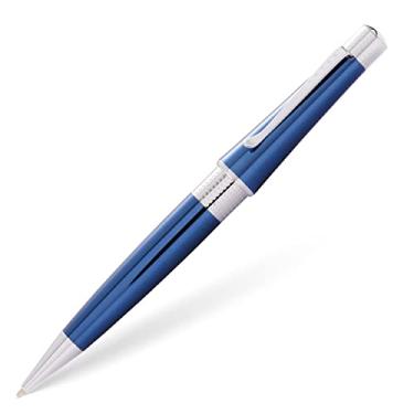 Imagem de Cross Caneta esferográfica recarregável Beverly, caneta média, inclui caixa de presente premium - laca azul cobalto translúcido