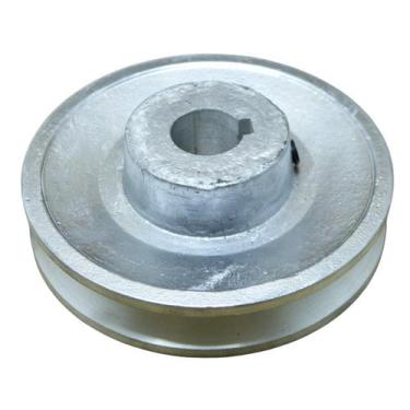 Imagem de Polia De Alumínio 100Mm 1A Com Furo 19Mm Msi10Vl Msv8Vl Cj7.4Bpi Psi5.