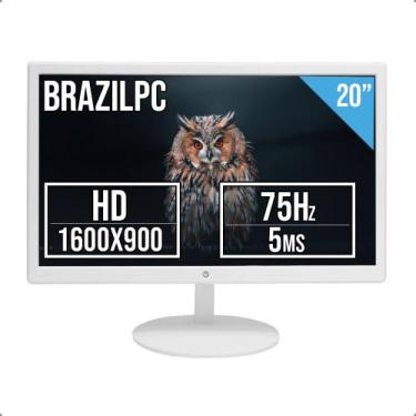 Imagem de Monitor led 20 brazil pc m20kwb branco vesa - BRAZILPC