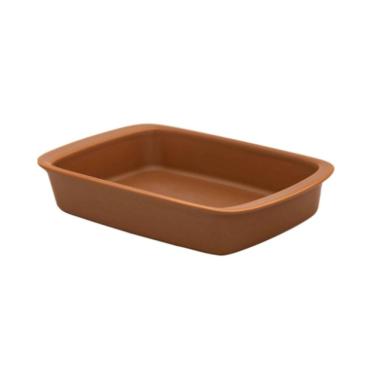 Imagem de Travessa Refrataria Tango 3,25l Marrom G Oxford 106311