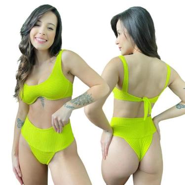 Imagem de Biquíni Aro Inteiro Andressa Suita Hot Pants Faixa Mônaco - Califórnia