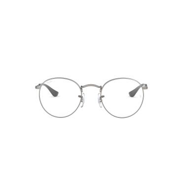 Imagem de Armação para Óculos Ray-Ban Round Metal 0RX3447V 2620 Tam 50 / Chumbo Fosco