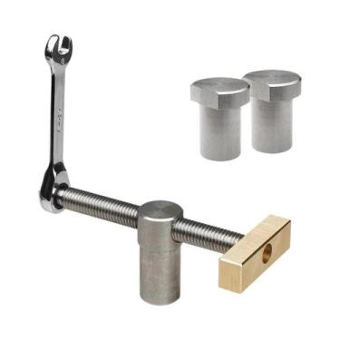 Imagem de Grampo De Bancada Ajustável 19/20mm Para Marcenaria, Parada De Bancada