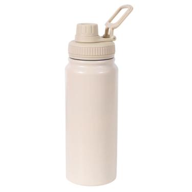 Imagem de Garrafa Térmica Água Squeeze Inox Academia Quente Frio 600Ml