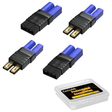 Imagem de Cecicebb EC5 to TRX ESC/Charger Adapters for SCT LiPo Slash RC LiPo Battery Connector Adapter