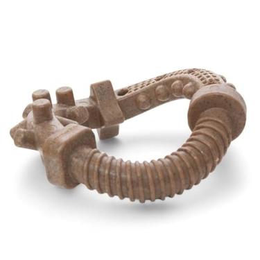 Imagem de Mordedor Circular Roscão Bacon Germanhart Aroma Duradouro, Texturas Limpadoras e Material Sustentável