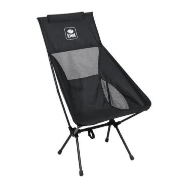 Imagem de Cadeira Ultra Light Portátil Chill Preta 17955 BELFIX