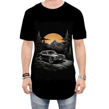 Imagem de Camiseta Longline Viagem na Floresta Retrô 1 - Kasubeck Store®, GG