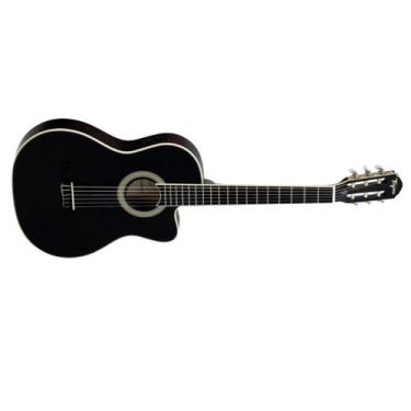 Imagem de Violao tagima cartagena flat cutaway eq nylon spruce bks
