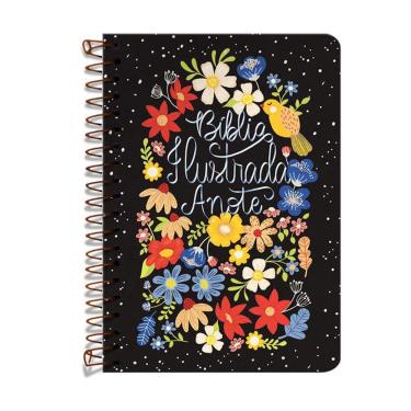 Imagem de Bíblia Ilustrada Anote - Flores Para Você