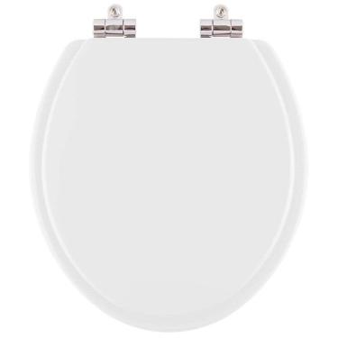 Imagem de Assento Sanitario Poliester com Amortecedor Parati Branco para Vaso Logasa