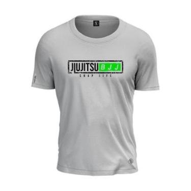 Imagem de Camiseta Personalizada Jiu Jitsu Green Shap Life-Unissex