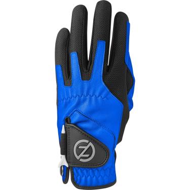 Imagem de Luva de golfe masculina sintética Zero Friction com ajuste de compressão, ajuste universal, tamanho único, Individual, Azul, One Size