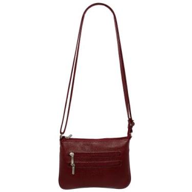 Imagem de Bolsa Feminina Couro Transversal Pequena Festa Social Bls135 - Doras B