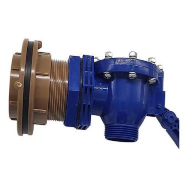 Imagem de Torneira Bóia Alta Vazão Inteligente 2'' + Flange 60Mm X 2 - Geral