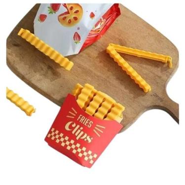 Imagem de Prendedor Para Embalagem Batata Frita Lacre Veda Sacos Snel
