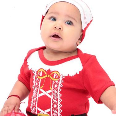 Imagem de Fantasia Body com Saia Bebê Mamãe Noel com Touca - Natal - Sulamerican
