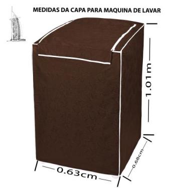 Imagem de Capa Máquina De Lavar CONSUL 10Kg 11Kg 11,5Kg e 12Kg Impermeável - Har