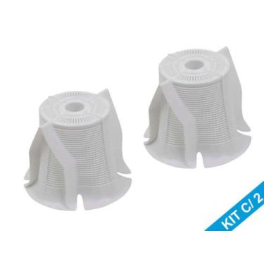 Imagem de Kit 2 Filtros De Fiapos Do Agitador Máquina De Lavar Consul - Brastemp