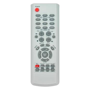 Imagem de AK59-00021C 00021C Controle remoto substituído adequado para Samsung DVD VCR Combo DVD-V5500 DVD-V4600 DVD-V6500 DVD-V4600A DVD-V4600C DVD-V4600/XAC DVD-V4600A/XAA DVD-V4600C/XAA Player