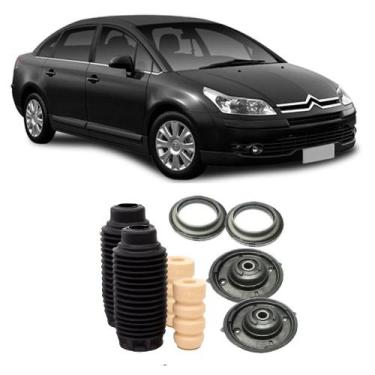 Imagem de Kit Batente Citroen C4 Pallas Dianteiro 2007 Até 2013 O Par - Skyll Co