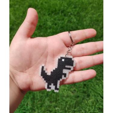 Imagem de Chaveiro Chrome Dino - Pixel Jipa 