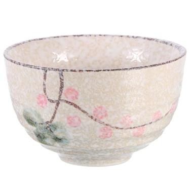 Imagem de HARFINGTON Tigela Matcha Japonesa Chawan Matcha Tigela de Chá Artesanal Xícara de Chá Verde Matcha Cerâmica Cerimonial Para Cerimônia do Chá, Bege