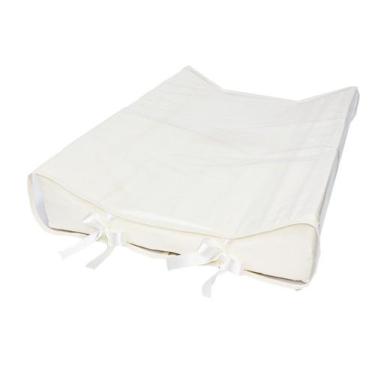 Imagem de Trocador Americano de Bebê Palha Com Abas e Capa de Plástico Palha Cas