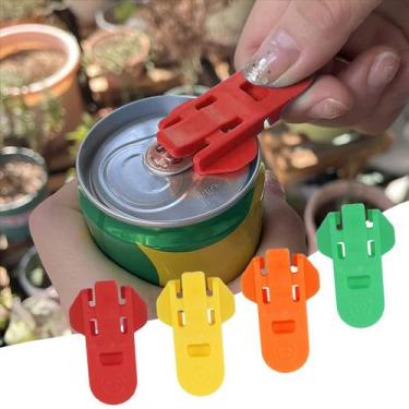 Imagem de Kit 4 Abridor de Latas Tampa Identificador de Bebidas - Yaay