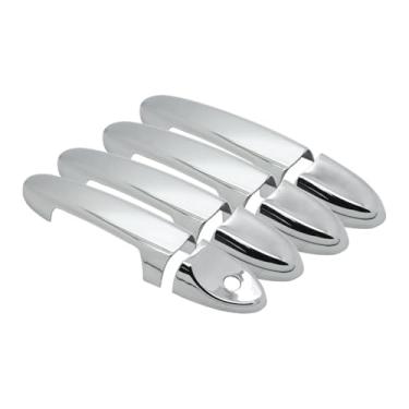 Imagem de SEGADEN Capa de maçaneta cromada compatível com FORD 2001-2012 FORD Escape MAZDA Tribute MERCURY Mariner (4 portas sem abertura de passageiro) XG7744A