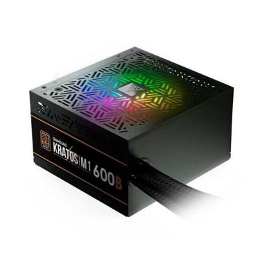 Imagem de Fonte Gamdias Kratos M1 600W 80 Plus